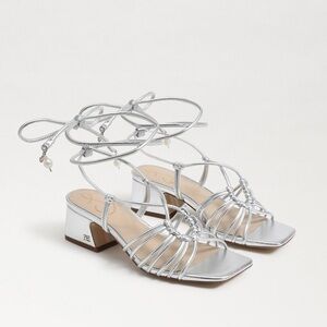 NIB Sam Edelman Westley Sandal in Silver